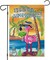Summer Garden Flags 12x18 Inch Double Sided, Cartoon Flamingo Its 5 O'Clock SOMEWHERE Yard Decoration, Small Seasonal Outside Decor for Summer Outdoor Farmhouse Holiday